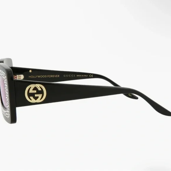 🔥🔥GUCCI🔥🔥 
49mm Special Edition Crystal
Square Sunglasses - Picture 9 of 10